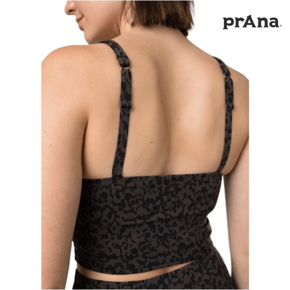 New prAna Chakara Crop Top S gym yoga Pilates workout hiking outdoor UPF50 - Picture 3 of 9